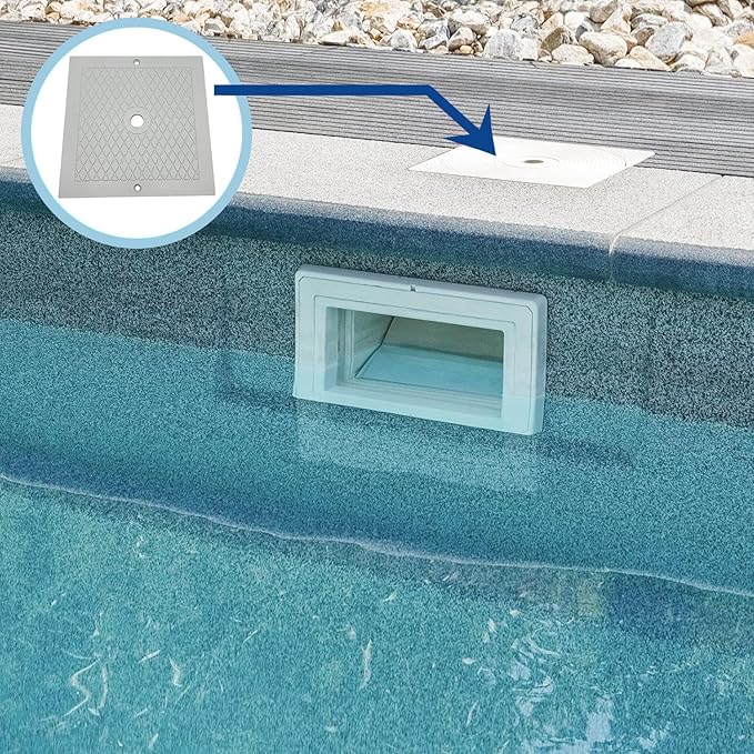 Poolzilla 2-Pack 10" Skimmer Lid Replacement for Hayward SPX1082E, SP082, 1083, 1084, 1085, and SP1086, Heavy Duty Design…