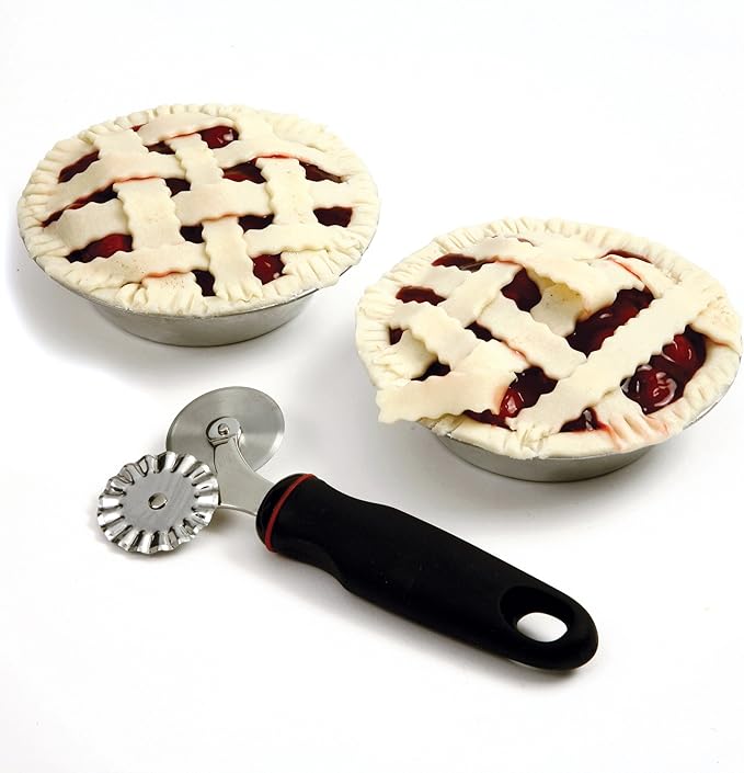 Norpro Grip-EZ Pastry/Ravioli Wheel, 1 piece, Black