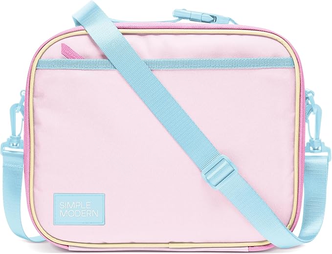 Simple Modern Hadley Lunch Box with Shoulder Strap | Kids & Adults | Insulated Bag with Pockets for Women, Men, Girls, Boys