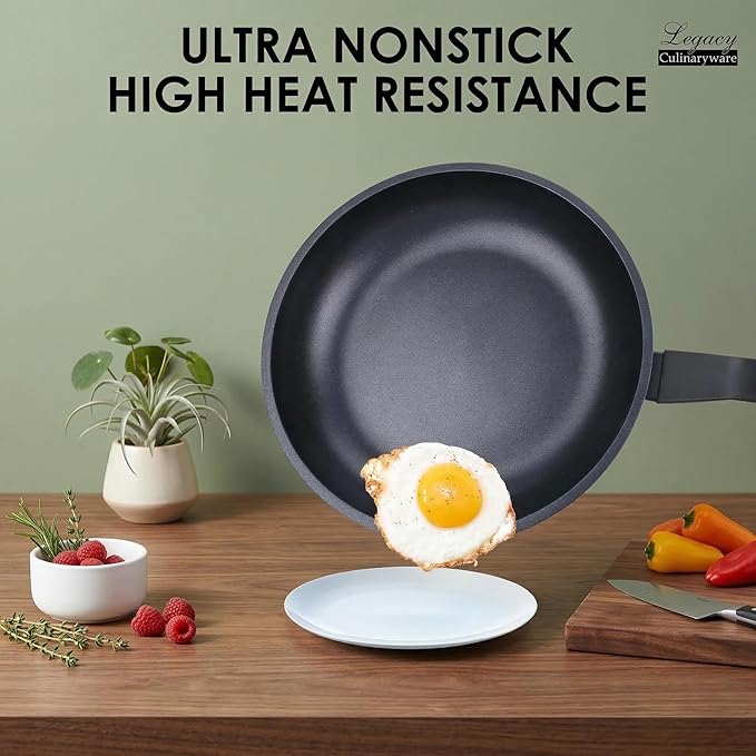 Nonstick Frying Pan Skillet,10 Inch Frying Pan Skillet,Egg pans,Omelette Pan,PFOA Free,Kitchen Pots Induction Pot