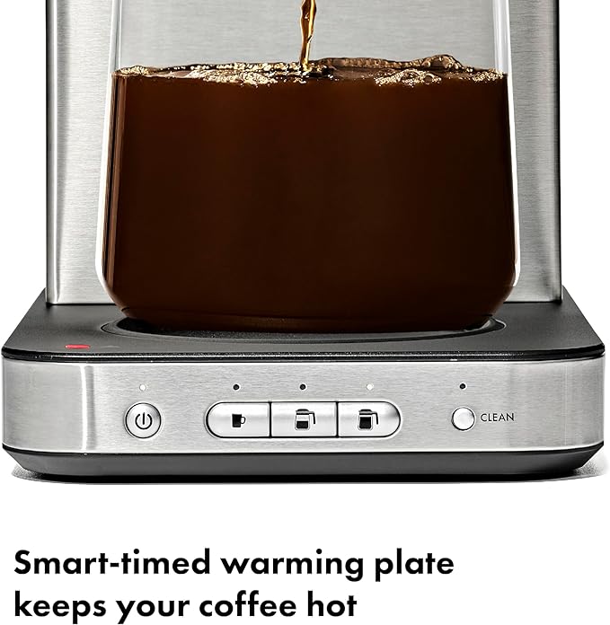 OXO BREW 8-Cup Coffee Maker with Podless Single-Serve Function, programmable coffee maker, café coffee, single-serve coffee, SCA certified home brewer