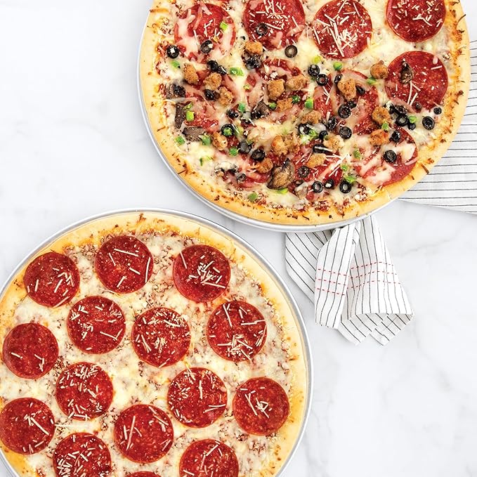 Nordic Ware Naturals Peforated Pizza Pan (Pack of 3)