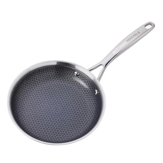 Henckels Paradigm Ceramic 8-inch Stainless Steel Dual Performance Fry Pan