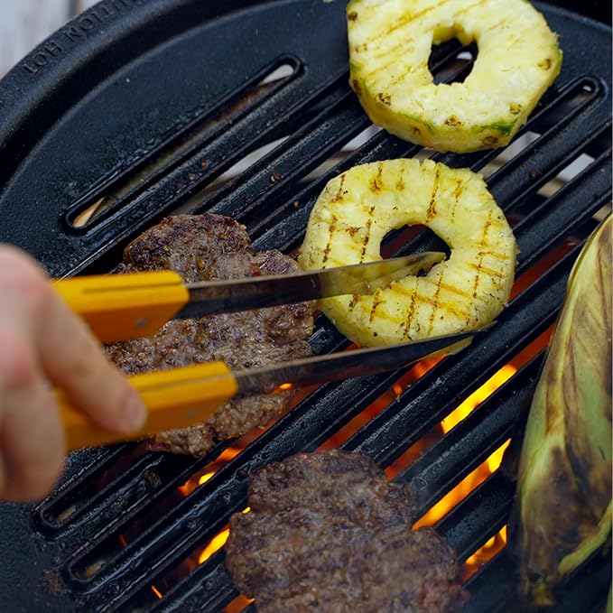 Solo Stove Ranger Cast Iron Grill Top, Cookware for Ranger fire pit, Fireplace accessory, Cooking surface: 14.25", Weight: 13 lbs