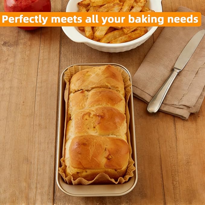 Loaf Pan Liners,360Pcs Parchment Paper Liners for Baking Bread 9x5 Inch,Non-Stick Parchment Bread Liners, Disposable Pan Liners for Baking