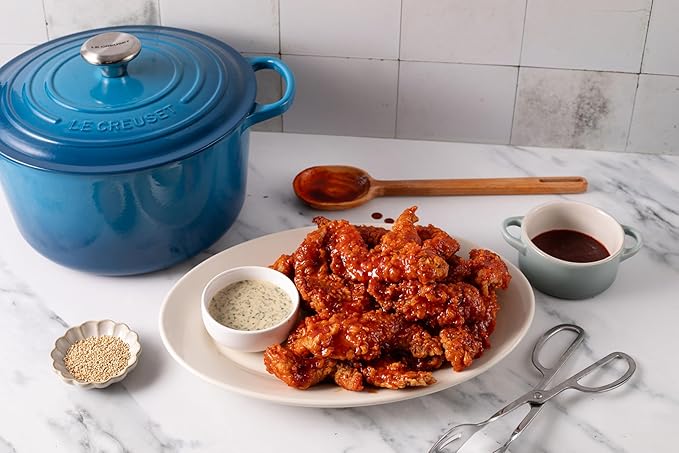 Le Creuset Enameled Cast Iron Signature Deep Round Oven, 6.5 qt., Marseille