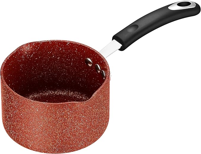 The All-In-One Stone Saucepan and Cooking Pot by Ozeri - 100% APEO, GenX, PFBS, PFOS, PFOA, NMP and NEP-Free German-Made Coating