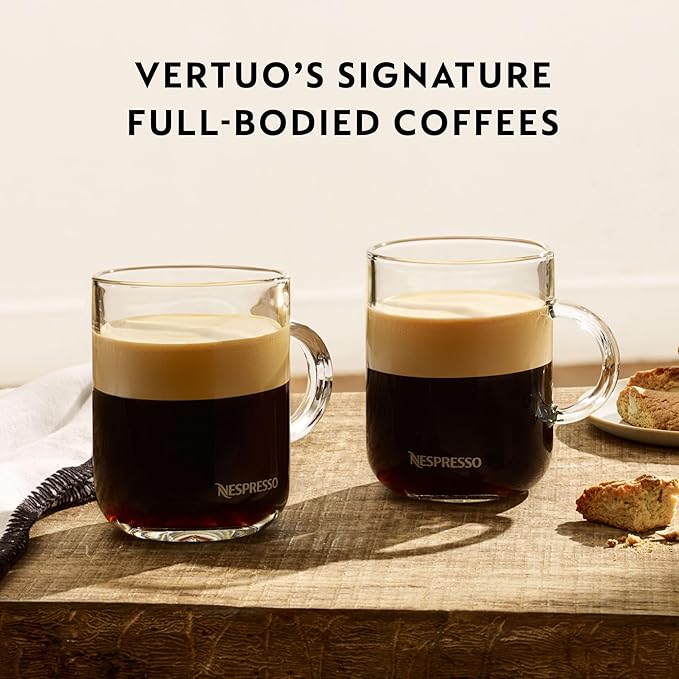 Nespresso Capsules Vertuo,Stormio,Dark Roast Coffee,30-Count Coffee Pods,Brews 7.8oz.,(Pack of 2)