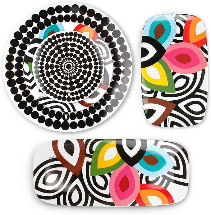 French Bull 13" Rectangular Platter - Melamine Platters and Serving Ware - Plate, Dish, Serving, Collection - Foli
