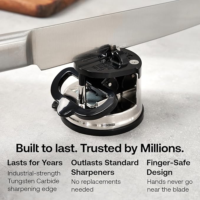AnySharp Pro Knife Sharpener, Metal
