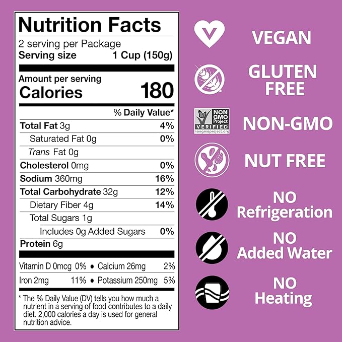 Quinoa Quick Cups (Fully Cooked Red & White Quinoa 12-Cups)