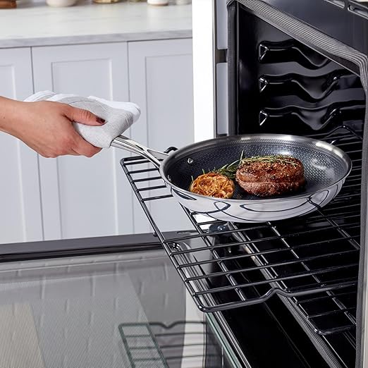 Henckels Paradigm Ceramic 10-inch Stainless Steel Dual Performance Fry Pan