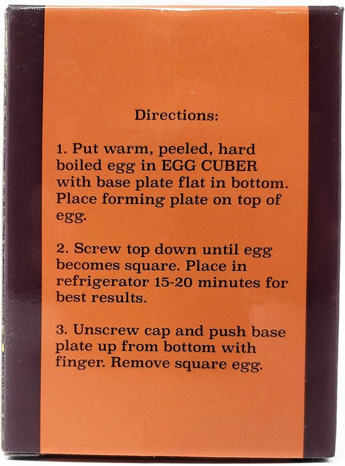 SCI Cuisine International 2.75 Inch Square Egg Press