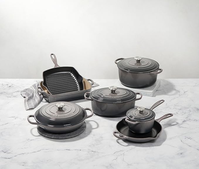 Le Creuset Enameled Cast Iron Signature Saucepan, 2.25 qt., Oyster