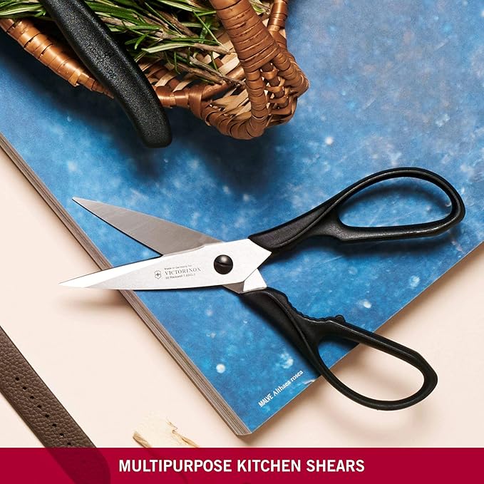 Victorinox Black Handled Kitchen Scissors