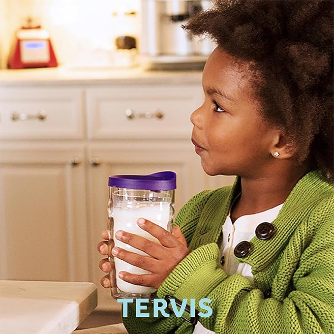 Tervis Cool Bugs Made in USA Double Walled Insulated Tumbler Cup Keeps Drinks Cold & Hot, 10oz Wavy, Classic