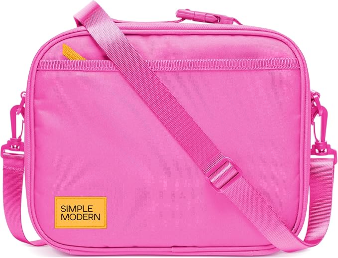 Simple Modern Hadley Lunch Box with Shoulder Strap | Kids & Adults | Insulated Bag with Pockets for Women, Men, Girls, Boys