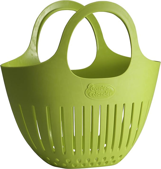 Hutzler Mini Colander Garden Basket, Small, Green
