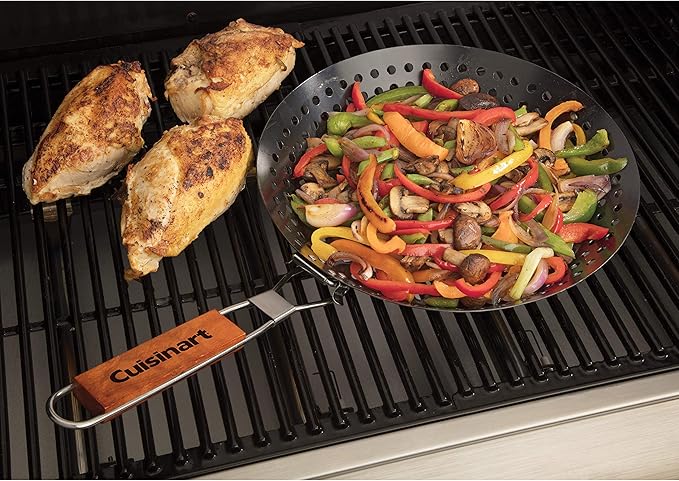 Cuisinart CNW-200 Non-Stick Grilling Skillet, 12" Inch