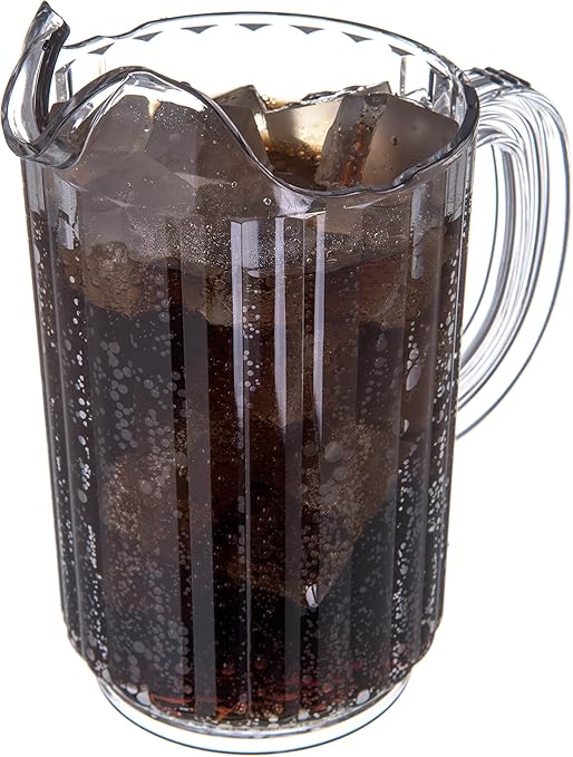 Carlisle FoodService Products 553607 32 Ounce, Pitcher, Polycarbonate, Clear
