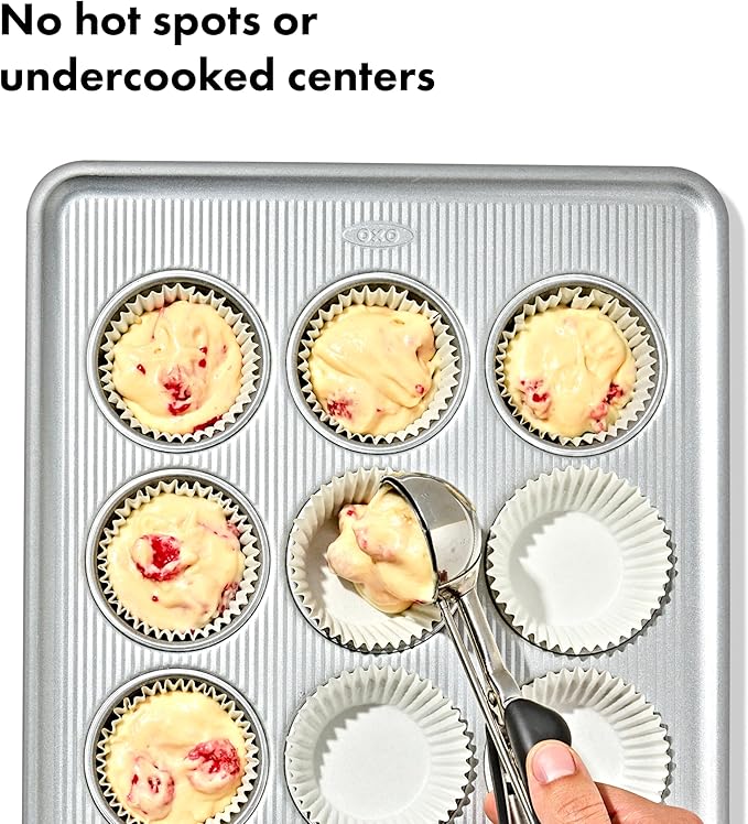 OXO Good Grips Nonstick Pro Clear Coated 12 Cup Muffin Pan