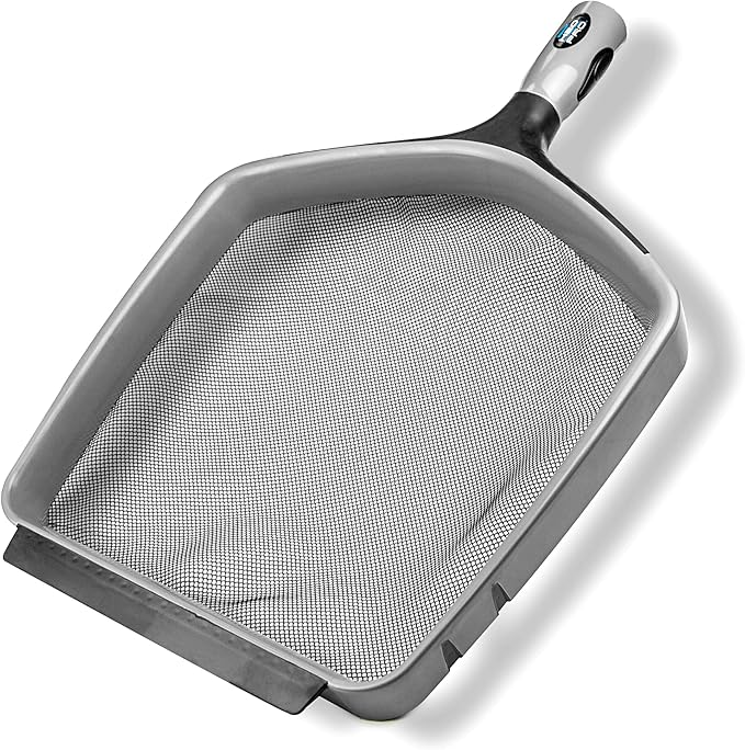 SWIMLINE HYDROTOOLS 80600 H20 Pro Series Professional Service-Grade Leaf Skimmer Head With Rubber Bumper | For Swimming Pool Spa Pond Hot Tub | Leaves Bugs Debris Cleaning | Heavy Duty Extra Large