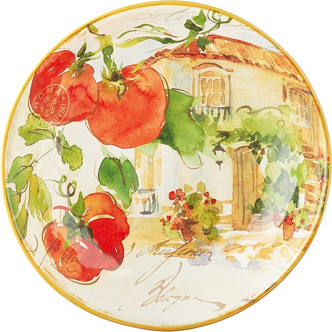 Certified International Corp 23676 Serving/Pasta Bowl 13" x 3", Multicolor