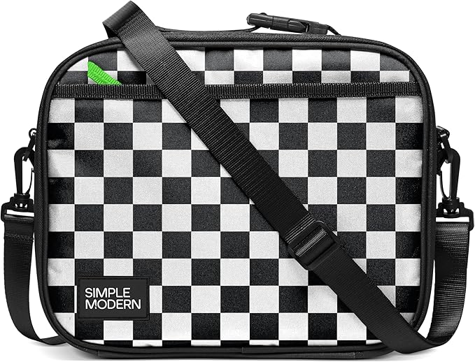 Simple Modern Hadley Lunch Box with Shoulder Strap | Kids & Adults | Insulated Bag with Pockets for Women, Men, Girls, Boys
