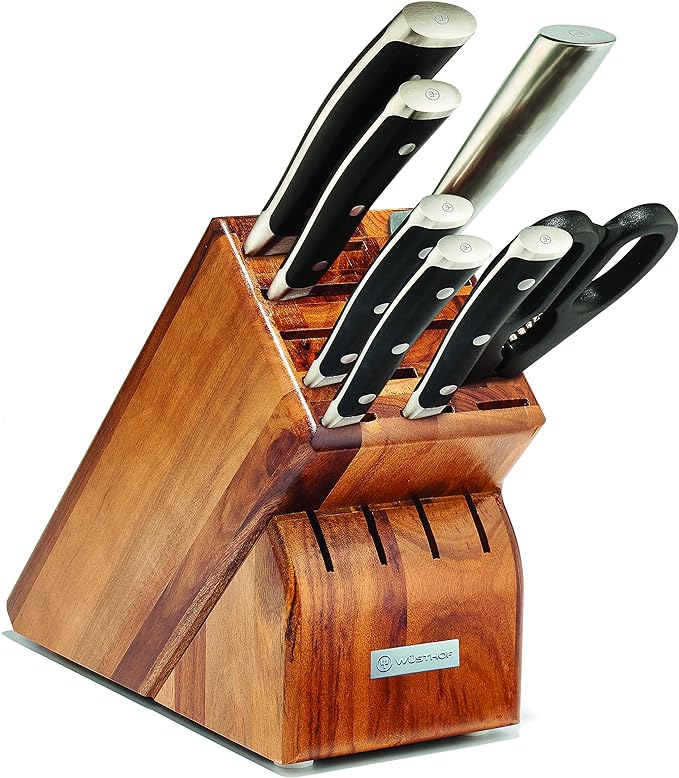 WÜSTHOF Classic IKON 8-Piece Knife Block Set