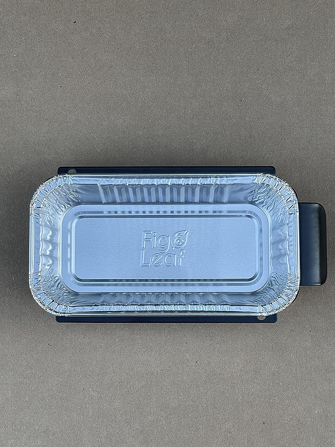 Fig & Leaf (20 Pack) Drip Pans Compatible with Char-Broil Grills 9328812P06 Foil Liner l Fits Grease Tray G416-0015-W1 l Disposable Aluminum Foil