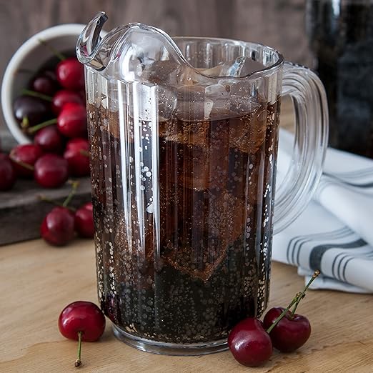 Carlisle FoodService Products 553607 32 Ounce, Pitcher, Polycarbonate, Clear