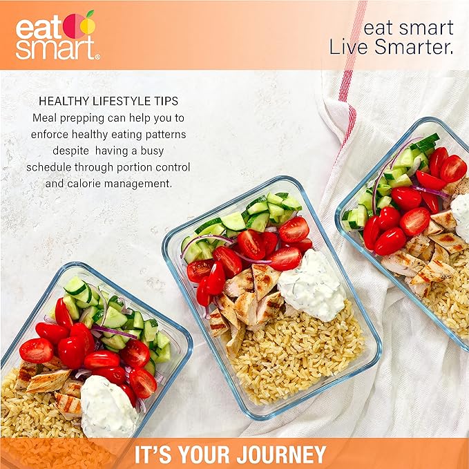 Eat Smart Eat Smart 11lb Food Kitchen Glass Scale, Green