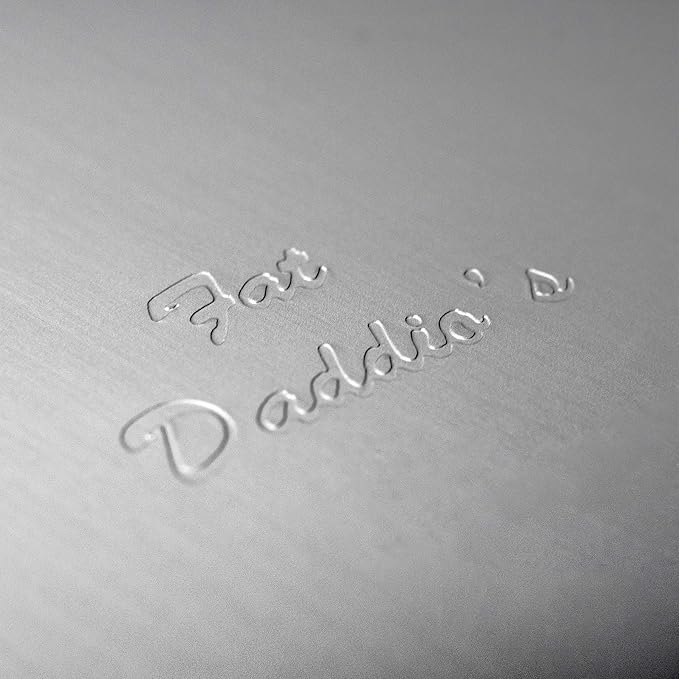 Fat Daddio's PSQ-10104 Anodized Aluminum Square Cake Pan, 10 x 4 Inch