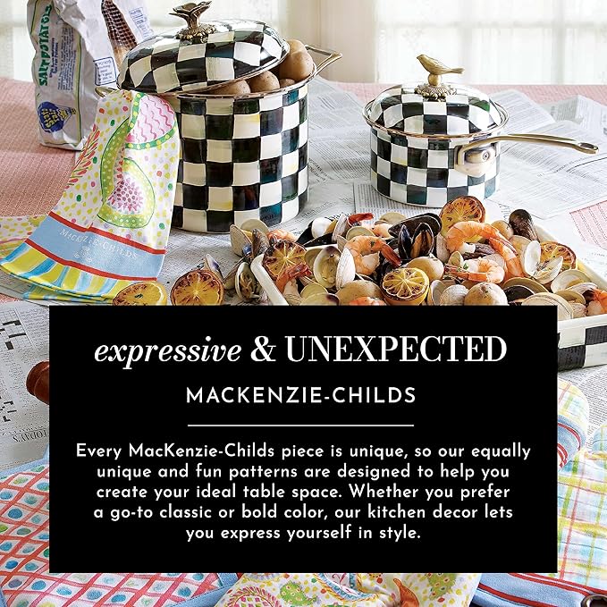 MACKENZIE-CHILDS My Mug, Decorative Ceramic Coffee Mug with Handle, Y
