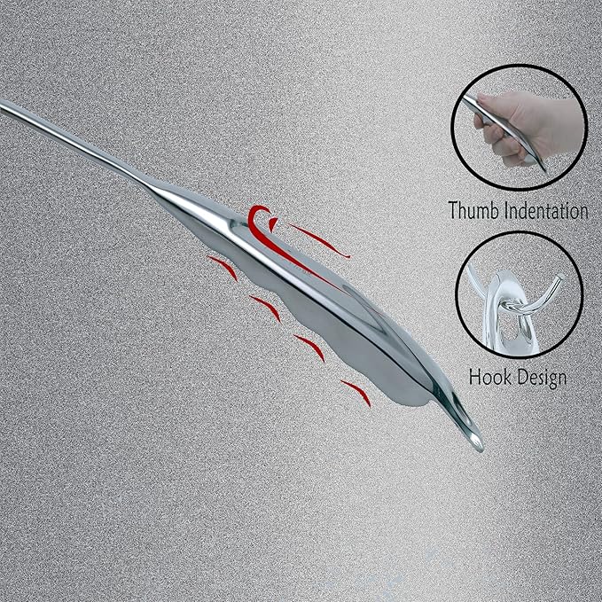 High Grade Soup Ladle, Cooking Ladle for Soup, Heat-proof Design of Hollow Handle, Gift for Family（4ouce/13.5 Inch)